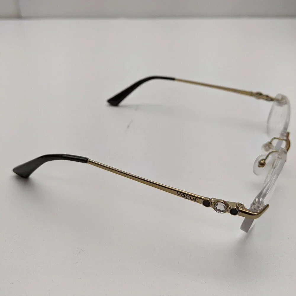🕶️ Vogue VO3956-BI 848 Rimless Eyeglasses 51/17-135 / JLE308🕶️​